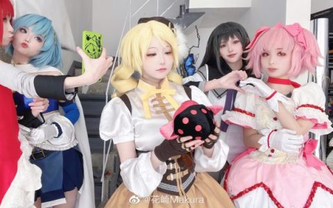 花崎Makura《魔法少女小圆》巴麻美,萝莉可爱的甜美战士