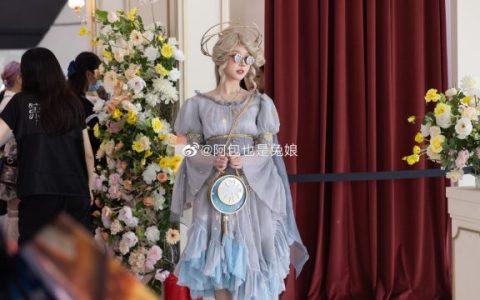 阿包也是兔娘《第五人格》艾玛·伍兹,演绎美丽可爱的园丁