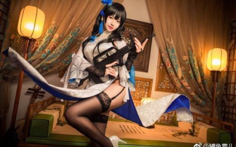 鳗鱼霏儿cos“旗袍版” 95式少女前线