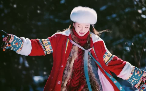 年年NnianCOS吉祥雪兆丰年,白花舞动的迷恋
