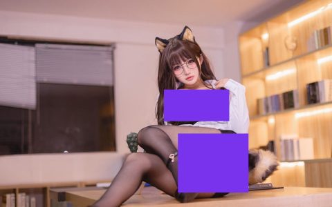 桜井宁宁在办公室里面COS办公室女郎,魅力性感
