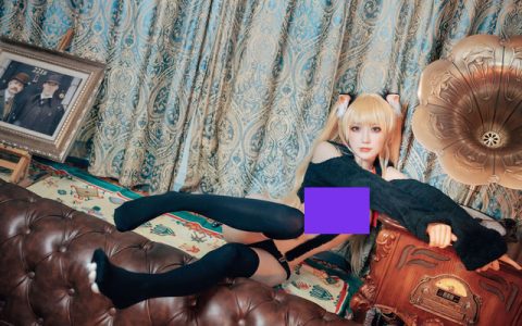 阿包也是兔娘cos“小猫咪”,性感迷人的高质量图