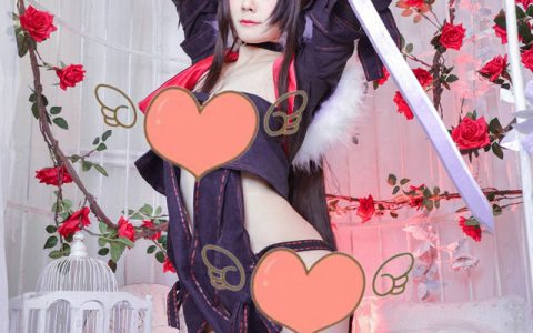 Arty亚缇在《Fate/Grand Order》里面cos“虞美人”虞姬