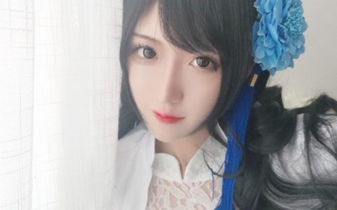 腐团Ciel在《少女前线》COS化身美丽迷人“旗袍版”95式