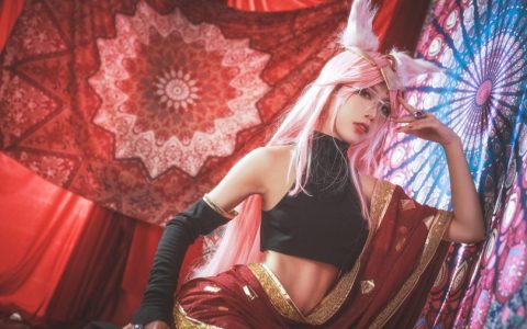 水淼aqua_玉藻前·柯杨斯卡娅cosplay作品 [12P-171MB]