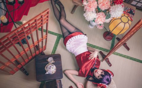 水淼aqua_霞之丘诗羽旗袍cosplay作品 [29P-587MB]
