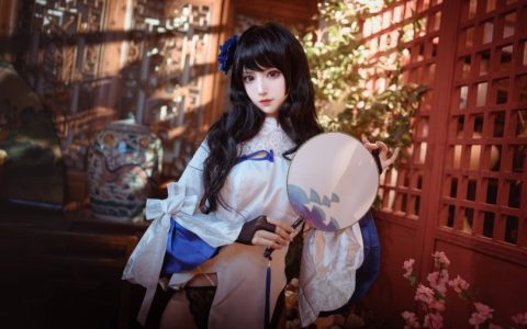 Shika小鹿鹿_少女前线·95式玉玲珑cosplay作品 [9P-21MB]