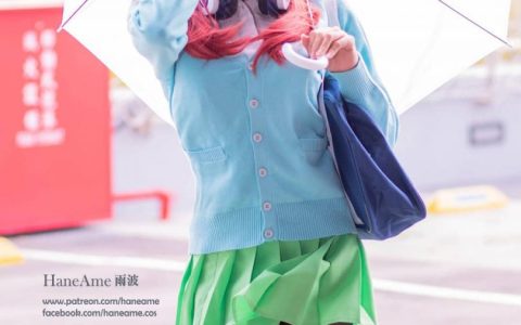 HaneAme雨波_Go-Toubun no Hanayome cosplay作品 [15P]