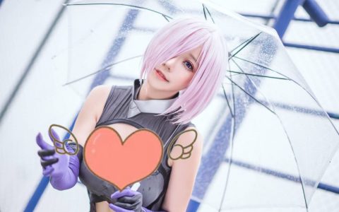 菌烨tako_FGO·玛修个人训练cosplay作品 [9P-25M]