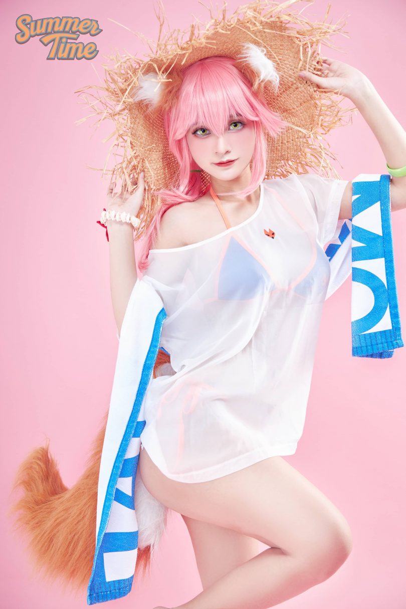 Azami_cos玉藻前 | Azami_Tamamo Lancer·玉藻前cos作品 [26P-272MB]