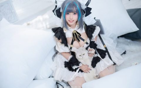 肃雨雨雨cosplay《碧蓝航线》柴郡，调皮迷人的舰娘之旅
