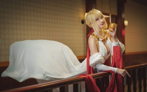 瓜希酱_ Fate/EXTRA·尼禄英灵正装cosplay作品图集 [20P-73MB]