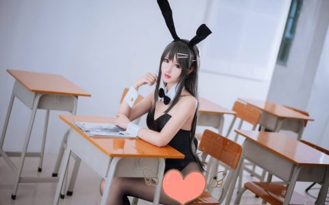 羽生三未_樱岛麻衣·兔女郎cosplay作品 [28P-494MB]