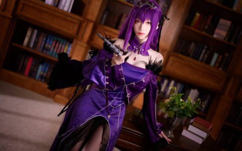 青青子JS_FGO·斯卡哈cosplay作品 [48P-380M]