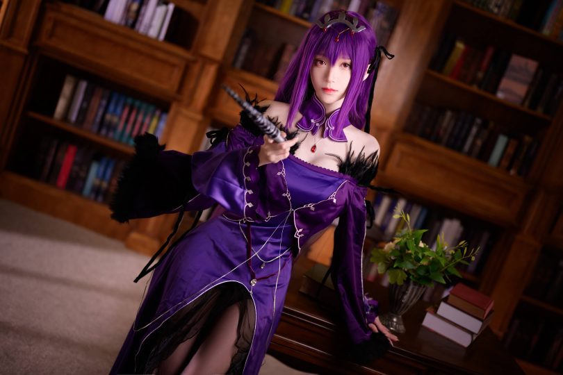 青青子JS cos斯卡哈（Ⅰ）| 青青子JS_FGO·斯卡哈cos作品 [48P-380M]