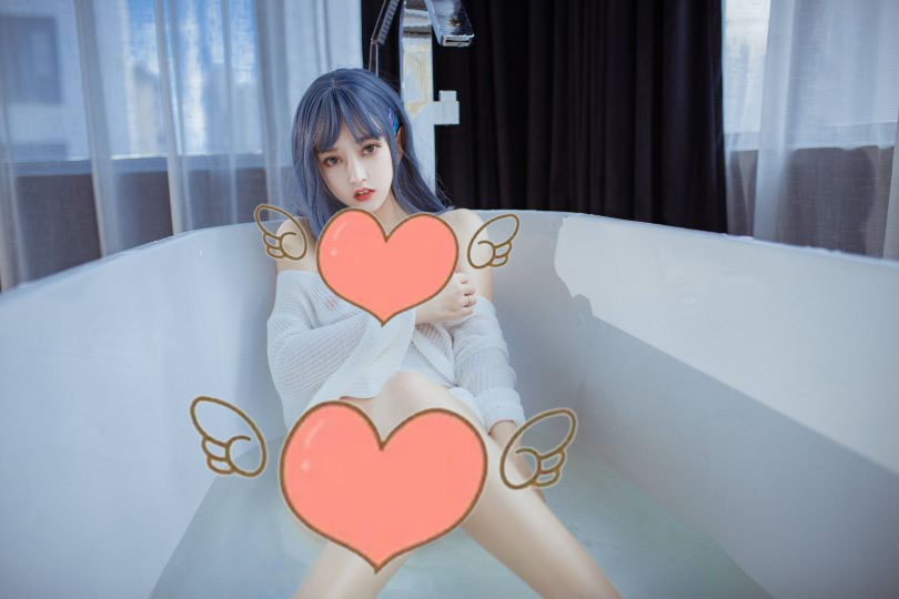 过期米线线喵_浴缸cosplay作品图包 [23P-283MB]