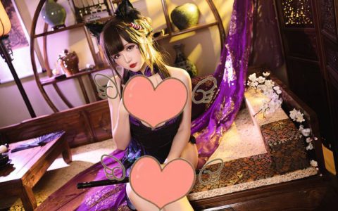 星之迟迟_蝴蝶旗袍cosplay作品 [46P-219MB]