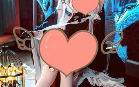 半半子cosplay《碧蓝航线》怨仇,性感演绎怨仇之美