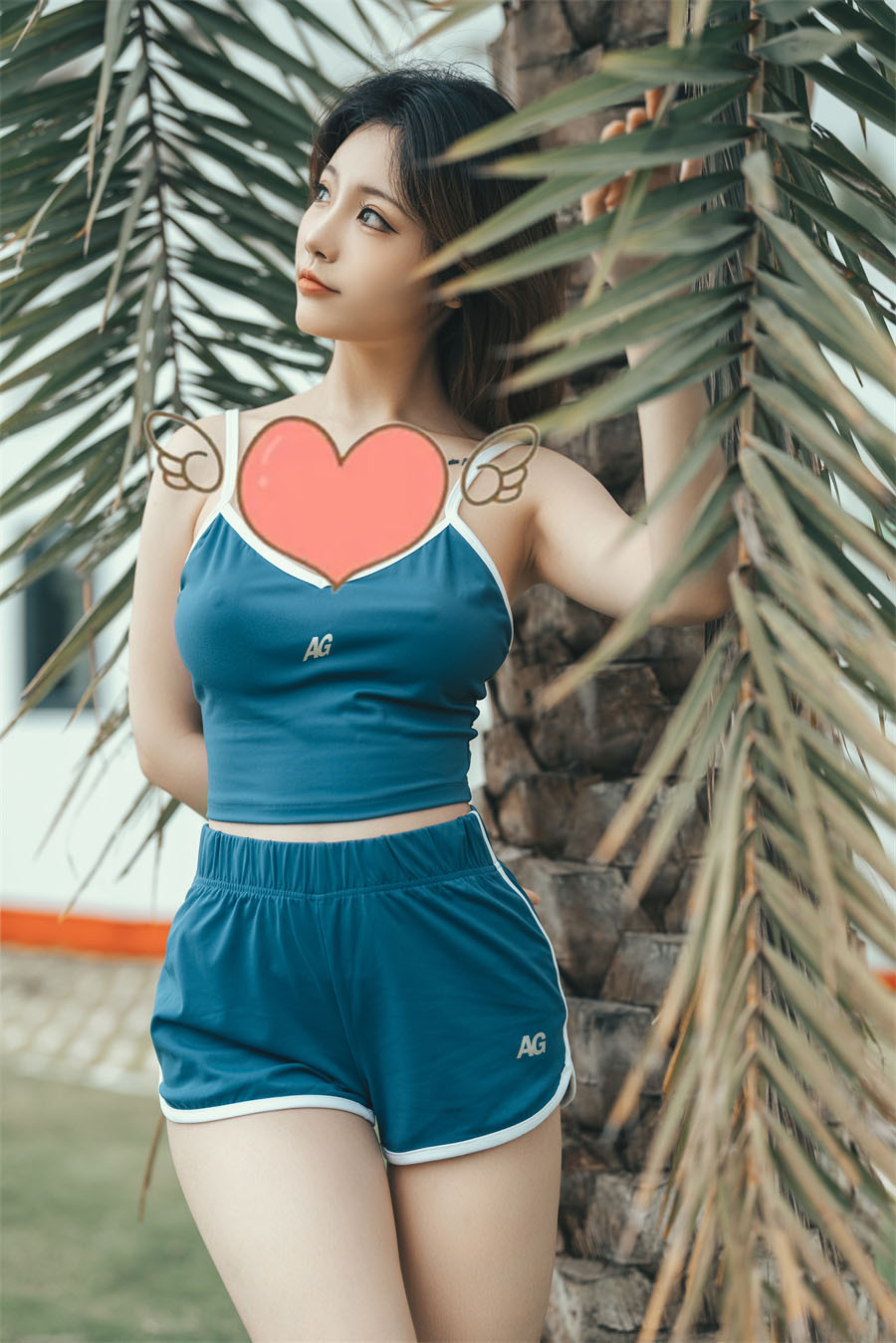 桃良阿宅晨跑X放舱带你领略美丽风景与完美身姿
