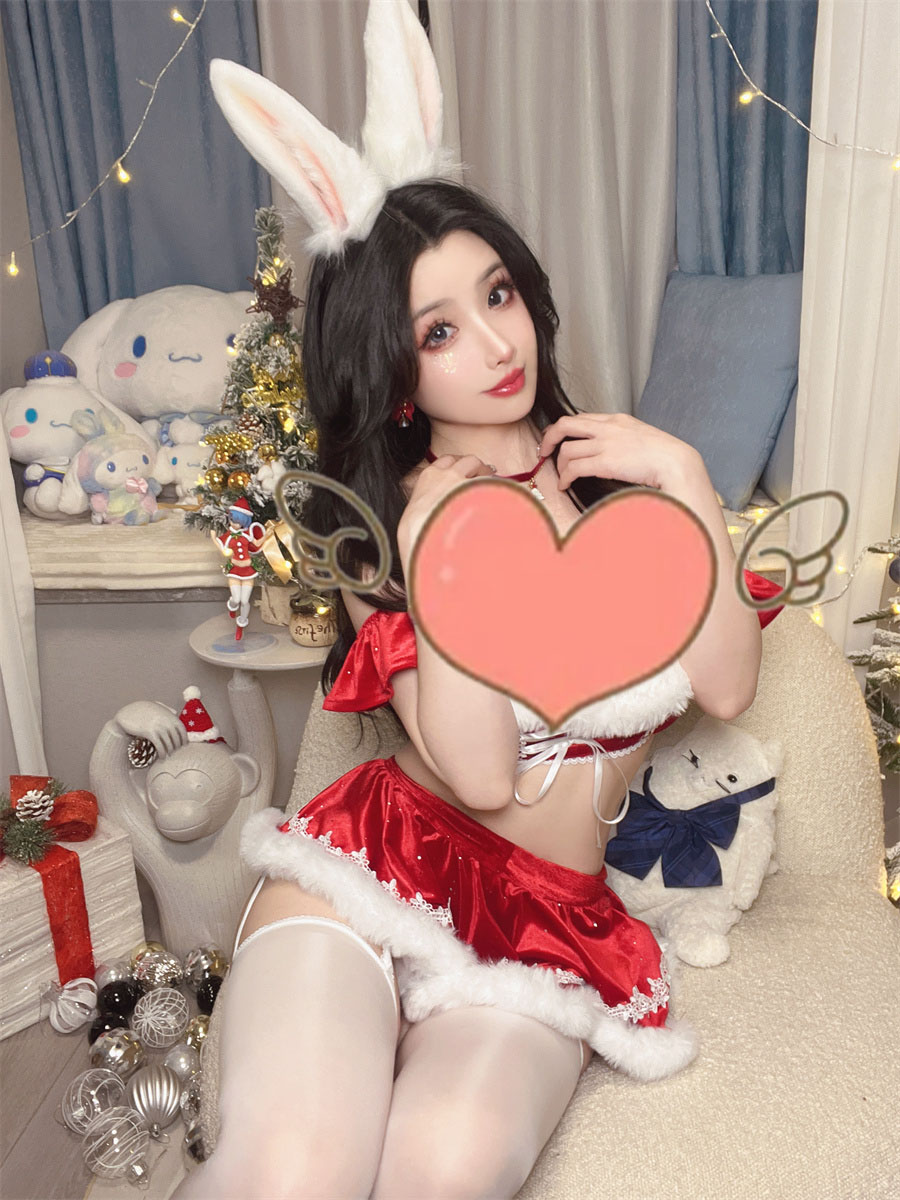 rioko凉凉子圣诞兔萌动圣诞时光！