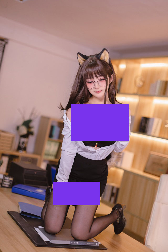 桜井宁宁在办公室里面COS办公室女郎，魅力性感