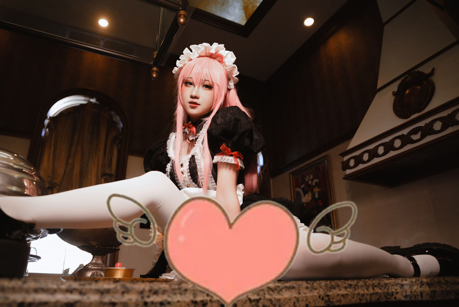 瓦斯塔亚小龙虾cosplay乌烟魔女全套图片作品