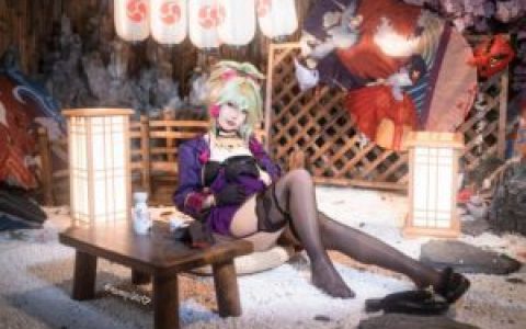 七七娜娜子COS原神久岐忍同人作品赏析