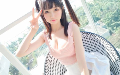 nagisa魔物喵反光COS钟爱双马尾的姑娘