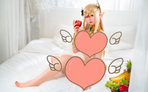 念念_D - 妖精之床·白精灵cosplay作品 [20P-219MB]