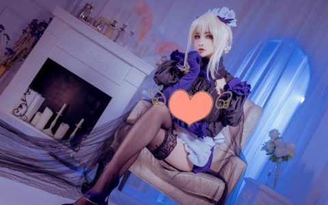 rioko凉凉子_FGO·黑枪呆女仆cosplay [23P-487MB]