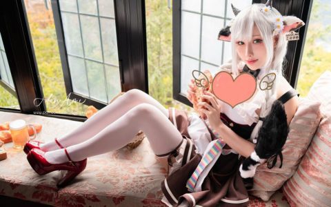 雨波_HaneAme - Shirogane Noel·白银诺艾尔cos作品 [42P-36MB]