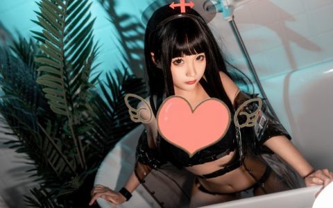 蠢沫沫 - 制服·黑色胶衣护士cos [40P-391MB]