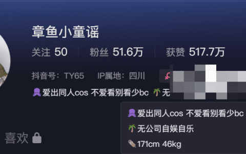 感受章鱼小童谣微密圈COSPLAY的无限魅力