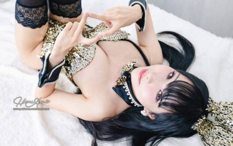 雨波HaneAme_炫目兔女郎cos精选图包 [36P-214MB]