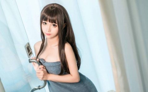 蠢沫沫_灰浴巾cos精选图集 [40P-371MB]