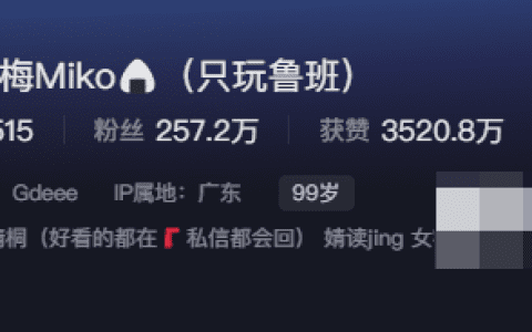 抖音网红不二梅Miko微密圈付费资源下载