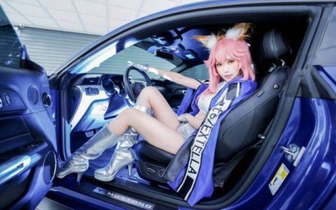 九尾狐狸玉藻前cosplay照片欣赏,coser@ElyEE子完美还原角色形象!