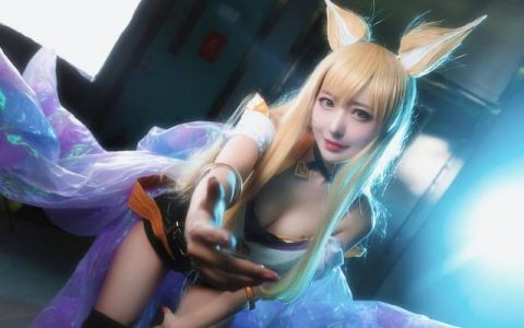 阿狸Cosplay照片集，Shika小鹿鹿呈现绝美造型