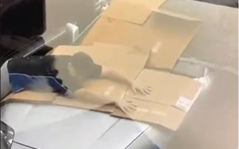 不准动我老婆！我来拯救你了！澳洲天降冰雹，男车主肉身趴引擎盖护车！网友：「你老婆在你后面很火...」