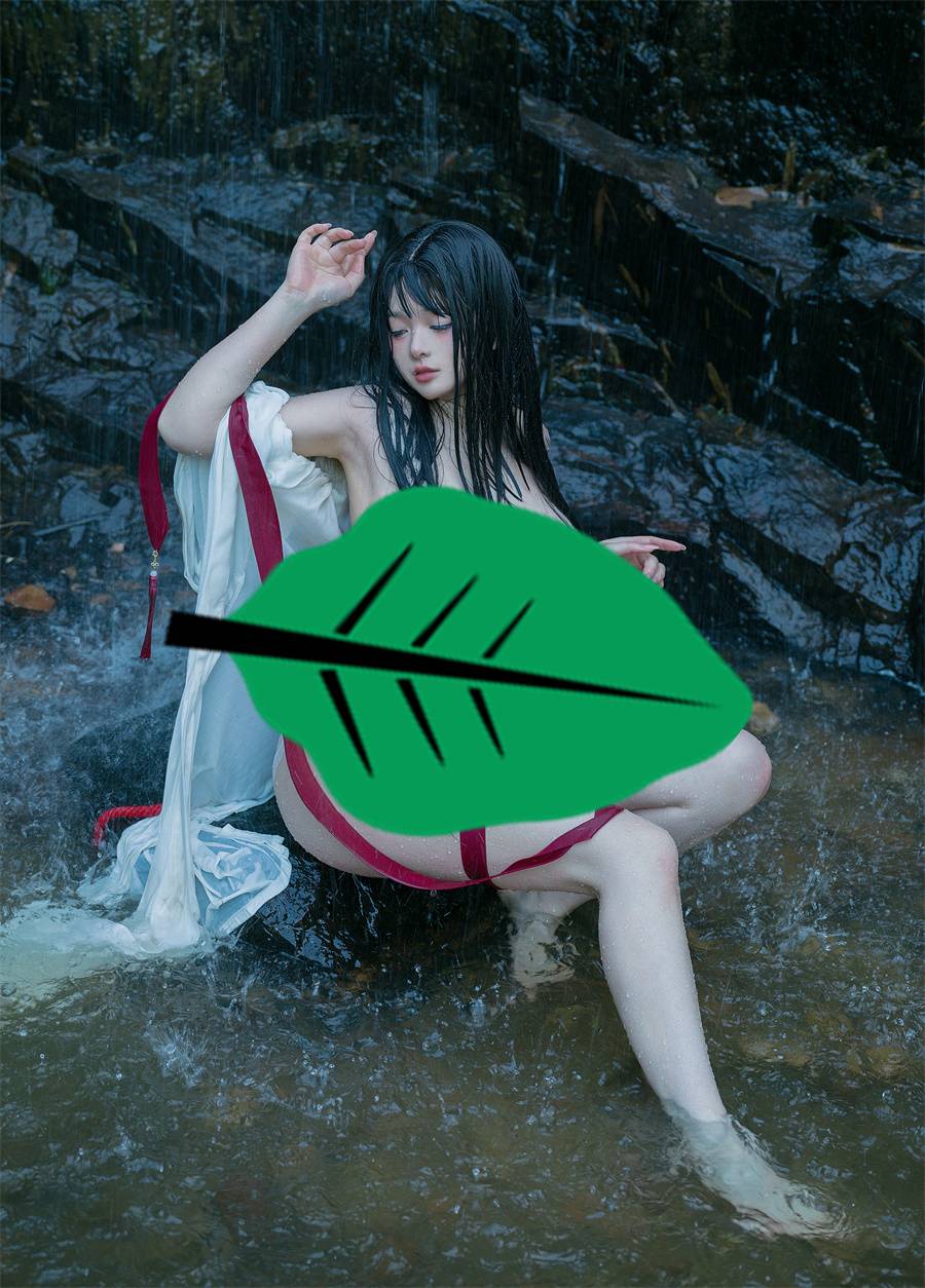 阿寨寨ninja神明巫女图片，绝美魅力尽显黑暗山涯！-1