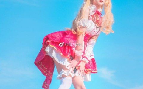 仙九Airi化身“冥界女神”埃列什基伽勒,美丽金发闪闪发光!