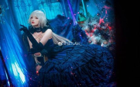 Coser仙九Airi新作展示贞德扮演劲爆再现,近距离欣赏!
