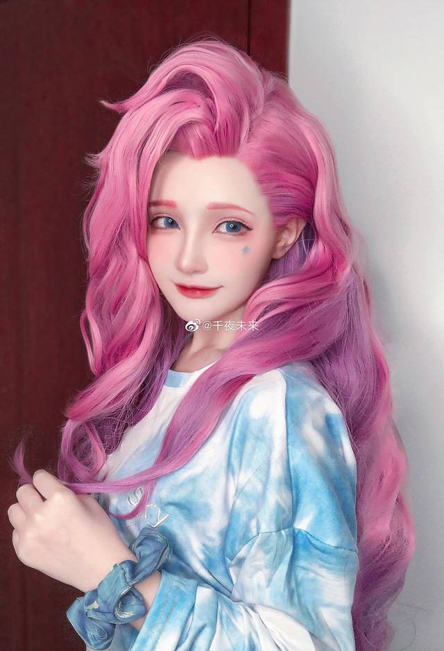千夜未来cos作品 - 千夜未来（Senya Miku）cos萨勒芬妮Seraphine-1