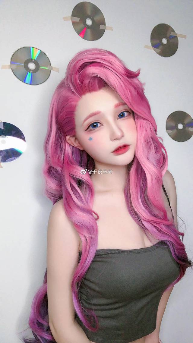 千夜未来cos作品 - 千夜未来（Senya Miku）cos萨勒芬妮Seraphine-1