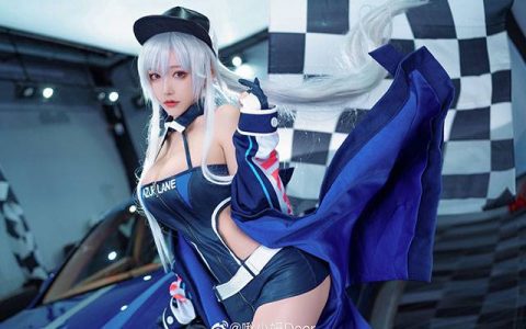 啾小妍Deer带来的美丽性感企业cosplay,让《碧蓝航线》游戏社区热血沸腾