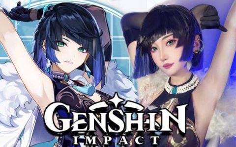 原神夜阑cosplay作品,来自Ichiban_一番春日桃的coser参与