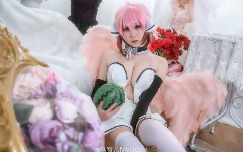 惊艳伊卡洛斯天使！寶儿Mysterial性感Cosplay惊艳迷人！