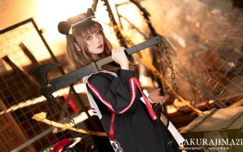明日方舟人气干员凛冬cosplay照片曝光,樱岛嗷一完美演绎!
