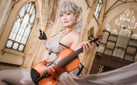 巴鲁巴鲁BaRu妩媚西雅图角色cosplay,欣赏碧蓝航线女性角色之美