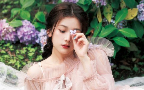 花园里的夏天 花 夏天 浪漫 小姐姐 漂亮 养眼 美女 写真&YiTuYu艺图语